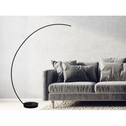 LED-dæmpbar gulvlampe LED/28W/230V 3000-6500K + fjernbetjening