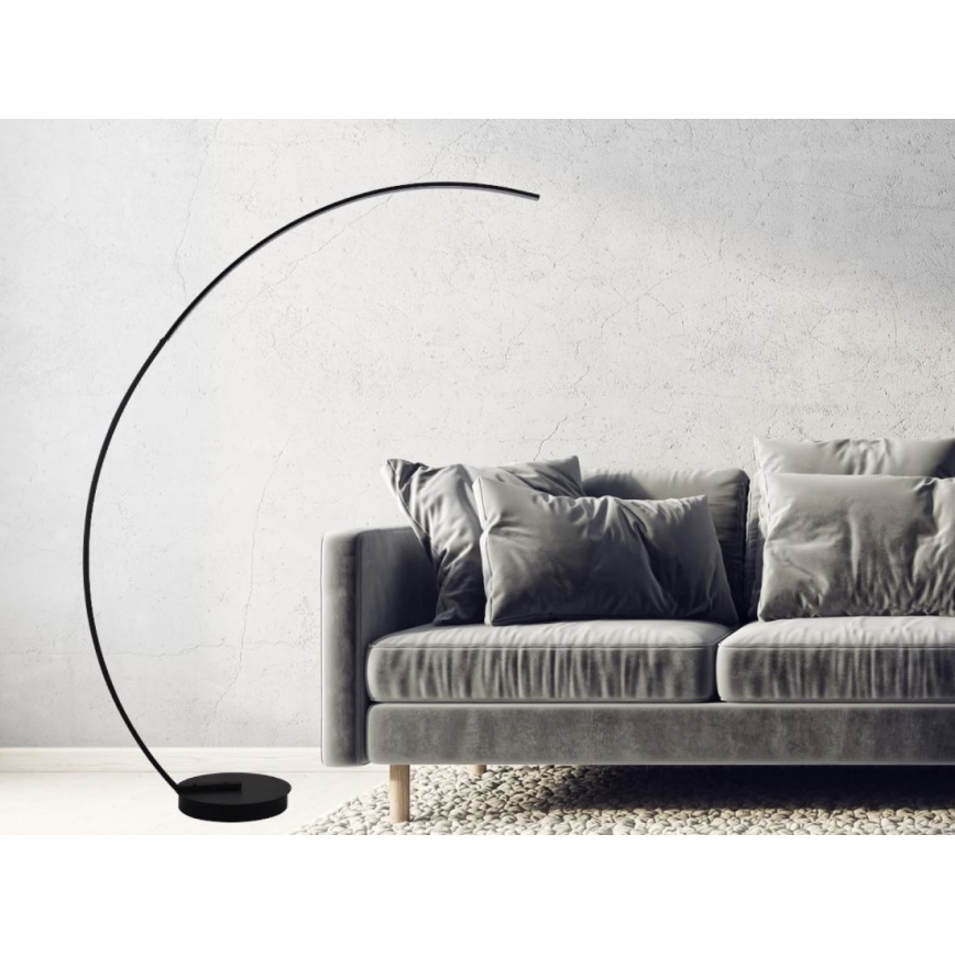 LED-dæmpbar gulvlampe LED/28W/230V 3000-6500K + fjernbetjening