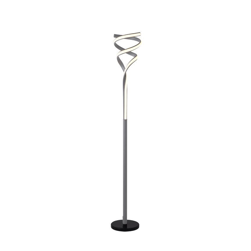 LED Dæmpbar Gulvlampe LED/50W/230V 3000-6500K grå + fjernbetjening