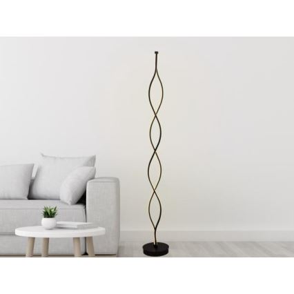 LED Dæmpbar gulvlampe LED/70W/230V 3000-6500K + fjernbetjening