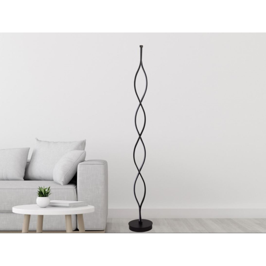 LED Dæmpbar gulvlampe LED/70W/230V 3000-6500K + fjernbetjening