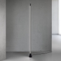LED-dæmpbar gulvlampe med bevægelsessensor SOJIE LED/26W/230V sort