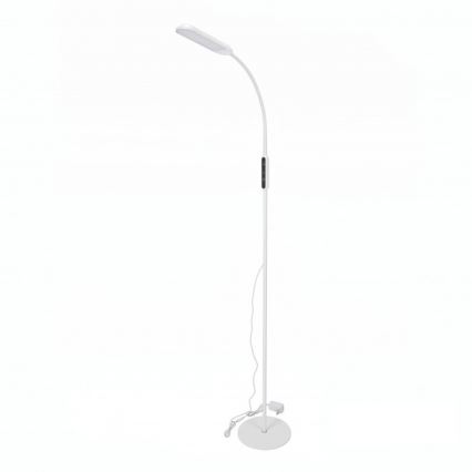 Dæmpbar LED-gulvlampe TEILO LED/10W/230V 3000/4000/6500K hvid + fjernbetjening