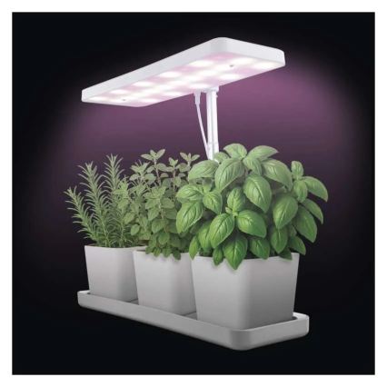 LED-dæmpbar indendørs lampe til dyrkning af planter GROW LED/7W/5V