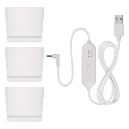 LED-dæmpbar indendørs lampe til dyrkning af planter GROW LED/7W/5V