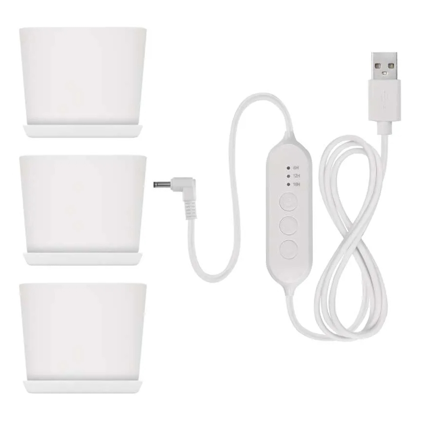 LED-dæmpbar indendørs lampe til dyrkning af planter GROW LED/7W/5V