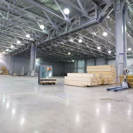 LED Dæmpbar kraftig lys High Bay LED/500W/230V 4000K IP65 sort