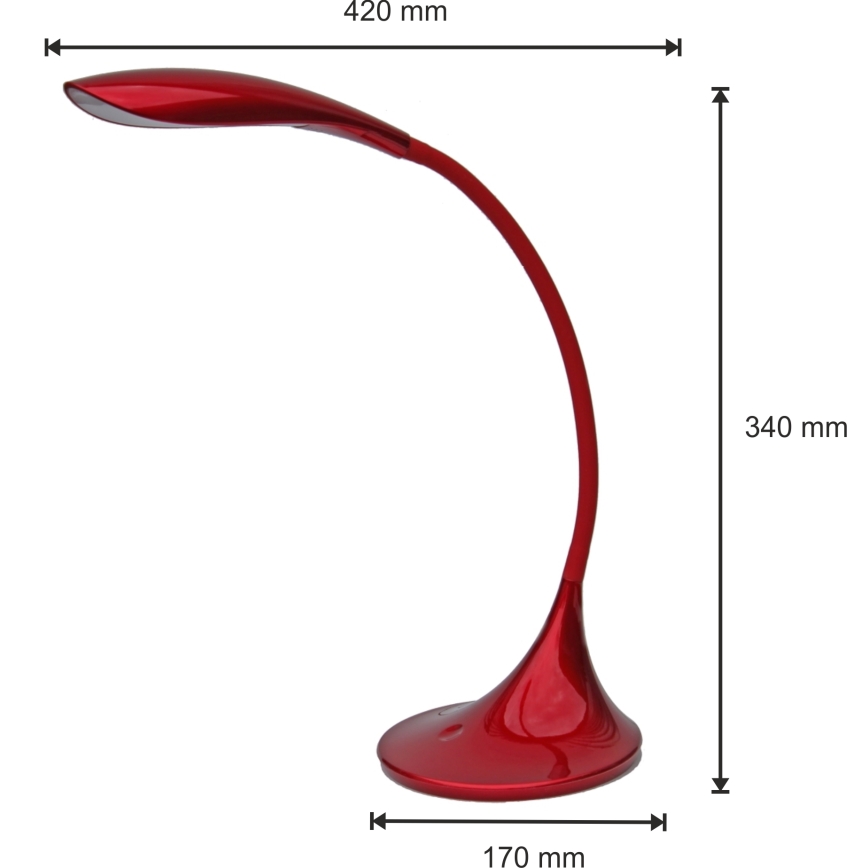 LED dæmpbar lampe VELA LED/6,5W/230V