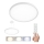 LED dæmpbar loft-/pendelarmatur LED/50W/230V 3000-6500K + fjernbetjening