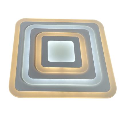 LED Dæmpbar loftlampe LED/80W/230V 3000-6500K + fjernbetjening