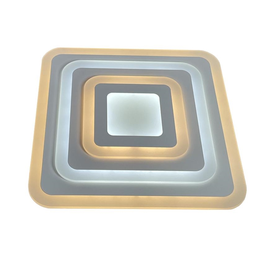 LED Dæmpbar loftlampe LED/80W/230V 3000-6500K + fjernbetjening