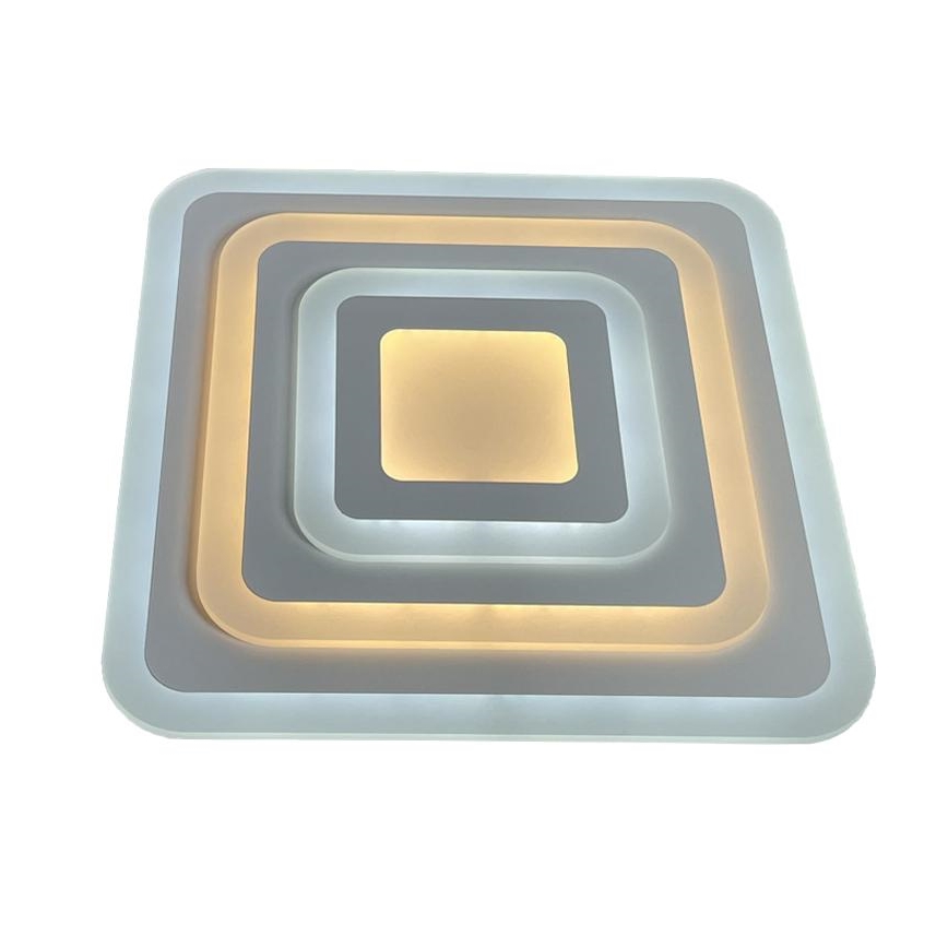LED Dæmpbar loftlampe LED/80W/230V 3000-6500K + fjernbetjening