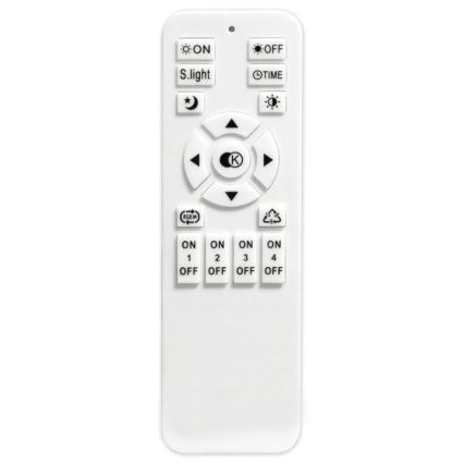 LED Dæmpbar loftlampe ARIES LED/54W/230V 3000-6500K + fjernbetjening