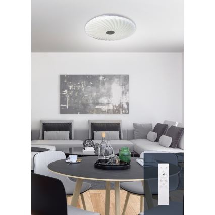 LED Dæmpbar loftlampe CALIPSO LED/24W/230V + fjernbetjening