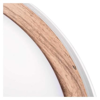 Dæmpbar LED-loftlampe ILVI LED/30W/230V 2700-6500K Ø 40 cm hvid/beige + fjernbetjening