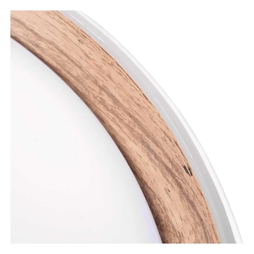 Dæmpbar LED-loftlampe ILVI LED/30W/230V 2700-6500K Ø 40 cm hvid/beige + fjernbetjening