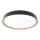 LED dæmpbar loftlampe ILVI LED/30W/230V 2700-6500K Ø 40 cm sort/beige + fjernbetjening