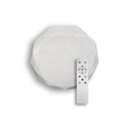 LED Dæmpbar loftlampe INDUS LED/60W/230V 2700-6500K Ø 58 cm + fjernbetjening