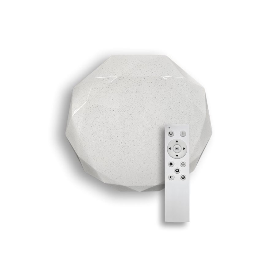 LED Dæmpbar loftlampe INDUS LED/60W/230V 2700-6500K Ø 58 cm + fjernbetjening