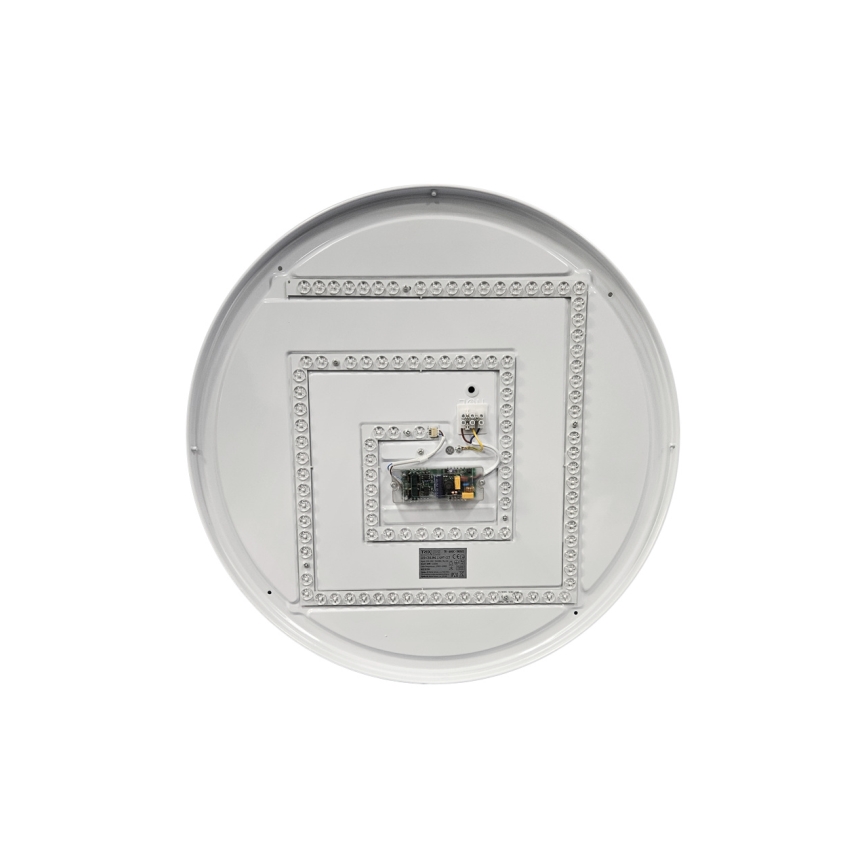 LED Dæmpbar loftlampe INDUS LED/60W/230V 2700-6500K Ø 58 cm + fjernbetjening