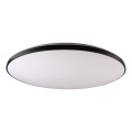 LED dæmpbar loftlampe KERN LED/100W/230V 3000/4000/6000K Ø 100 cm sort + fjernbetjening
