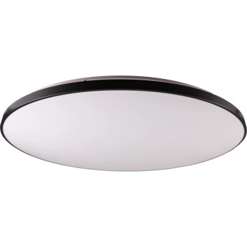 LED dæmpbar loftlampe KERN LED/100W/230V 3000/4000/6000K Ø 100 cm sort + fjernbetjening