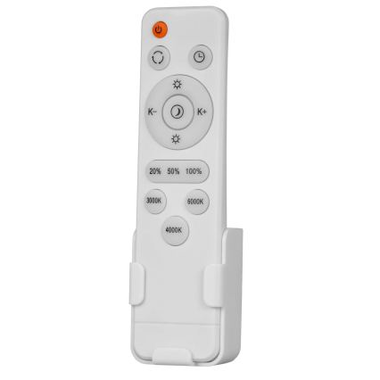 LED dæmpbar loftlampe KERN LED/100W/230V 3000/4000/6000K Ø 100 cm sort + fjernbetjening