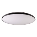 LED Dæmpbar loftlampe KERN LED/80W/230V 3000-6000K Ø 80 cm sort + fjernbetjening