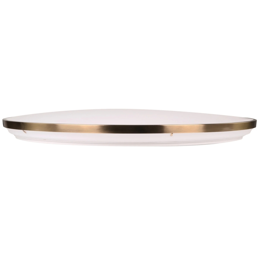 LED dæmpbar loftlampe KERN LED/80W/230V 3000/4000/6000K Ø 80 cm guldfarvet + fjernbetjening