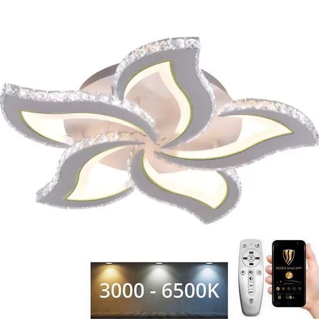 LED dæmpbar loftlampe LED/100W/230V 3000-6500K + fjernbetjening