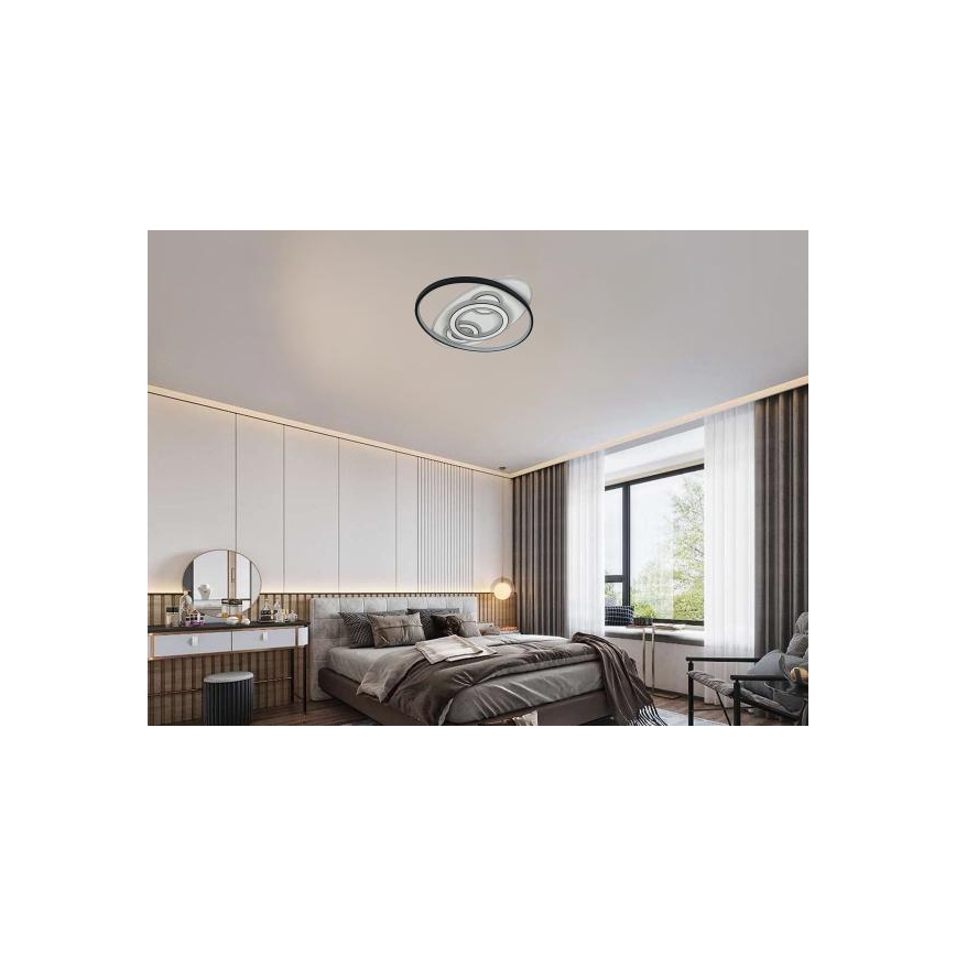 LED Dæmpbar loftlampe LED/105W/230V 3000-6500K + fjernbetjening