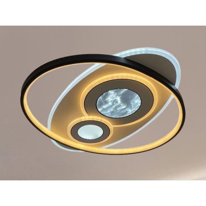 LED dæmpbar loftlampe LED/105W/230V 3000-6500K + fjernbetjening