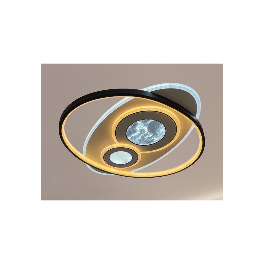 LED dæmpbar loftlampe LED/105W/230V 3000-6500K + fjernbetjening