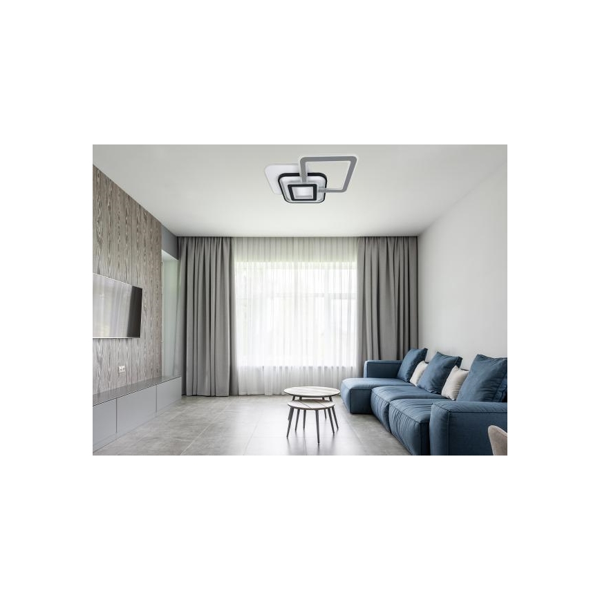 LED-dæmpbar loftlampe LED/105W/230V 3000-6500K + fjernbetjening