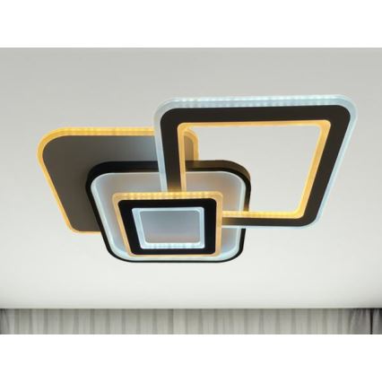 LED-dæmpbar loftlampe LED/105W/230V 3000-6500K + fjernbetjening