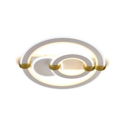 LED Dæmpbar loftlampe LED/120W/230V 3000-6500K + fjernbetjening