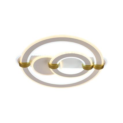 LED Dæmpbar loftlampe LED/120W/230V 3000-6500K + fjernbetjening