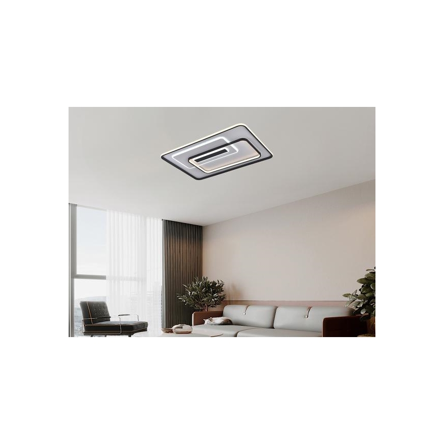 LED Dæmpbar loftlampe LED/160W/230V 3000-6500K + fjernbetjening