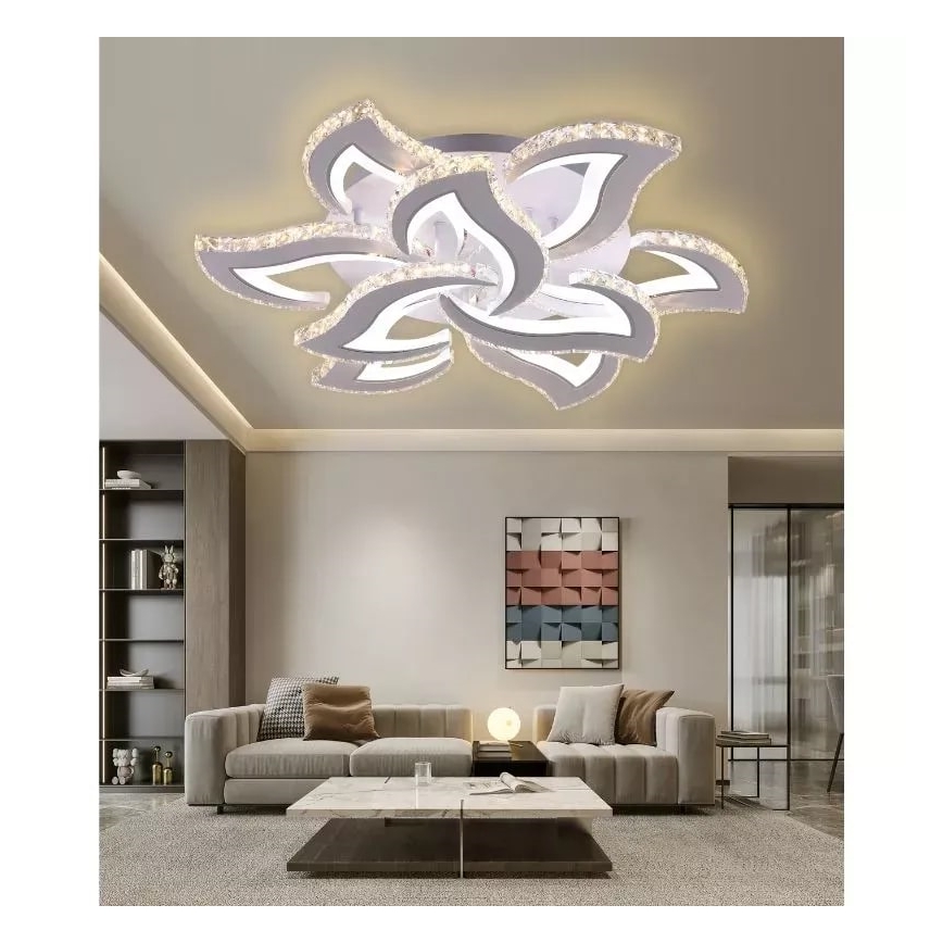 LED Dæmpbar loftlampe LED/180W/230V 3000-6500K + fjernbetjening