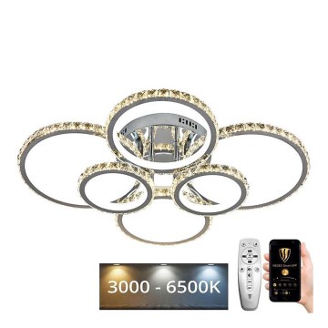 LED dæmpbar loftlampe LED/205W/230V 3000-6500K + fjernbetjening