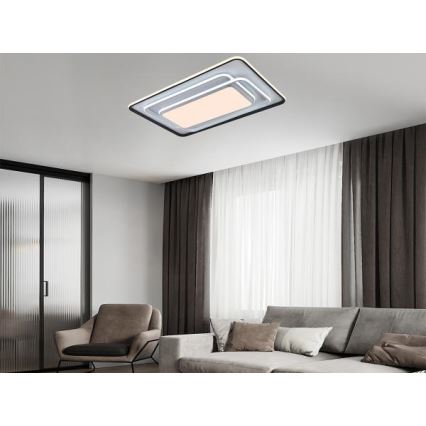 LED Dæmpbar loftlampe LED/220W/230V 3000-6500K + fjernbetjening