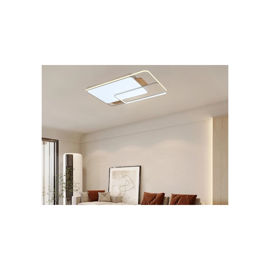 LED-dæmpbar loftlampe LED/280W/230V 3000-6500K + fjernbetjening