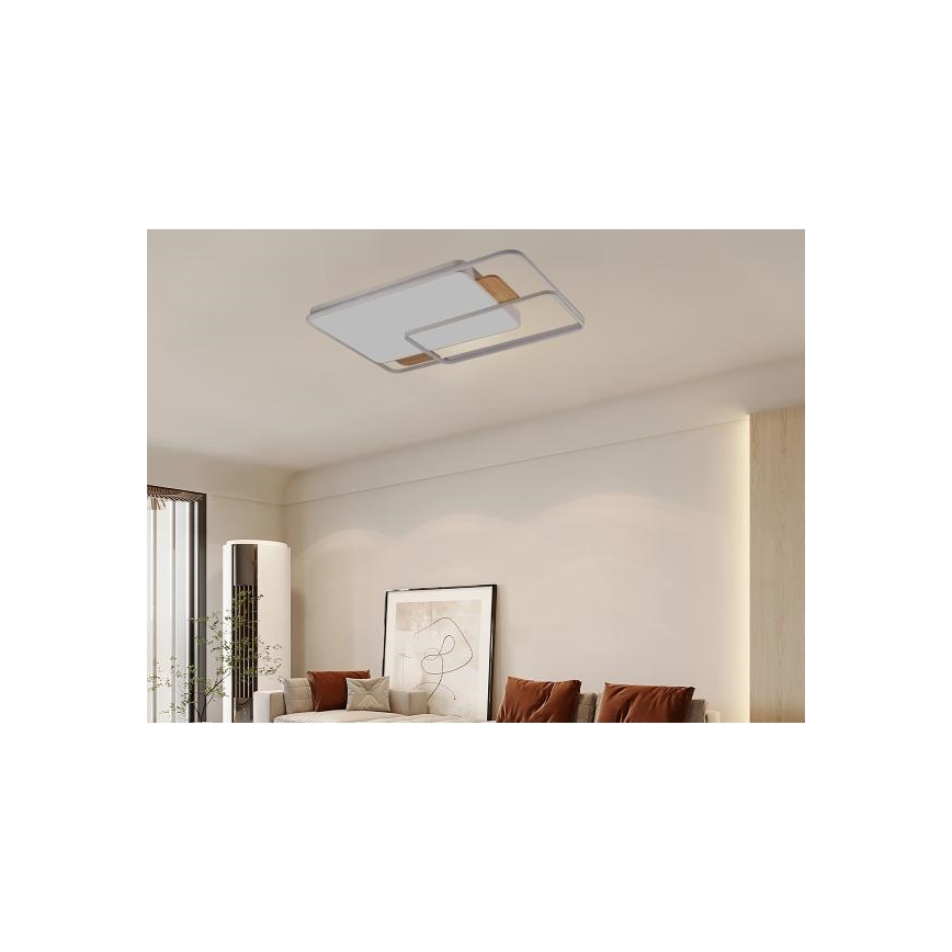 LED-dæmpbar loftlampe LED/280W/230V 3000-6500K + fjernbetjening