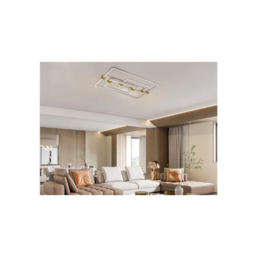 LED-dæmpbar loftlampe LED/280W/230V 3000-6500K + fjernbetjening