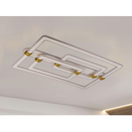 LED-dæmpbar loftlampe LED/280W/230V 3000-6500K + fjernbetjening