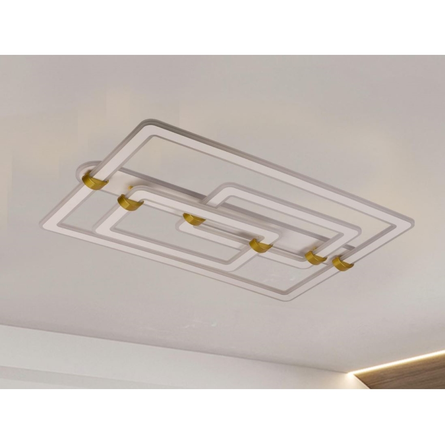 LED-dæmpbar loftlampe LED/280W/230V 3000-6500K + fjernbetjening