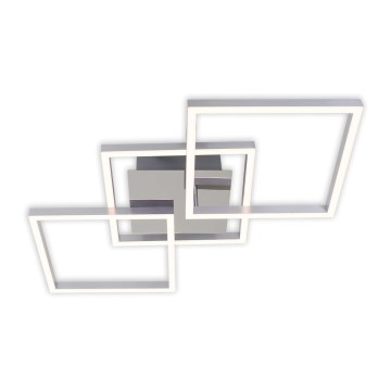 LED-dæmpbar loftlampe LED/36W/230V 3000K mat krom