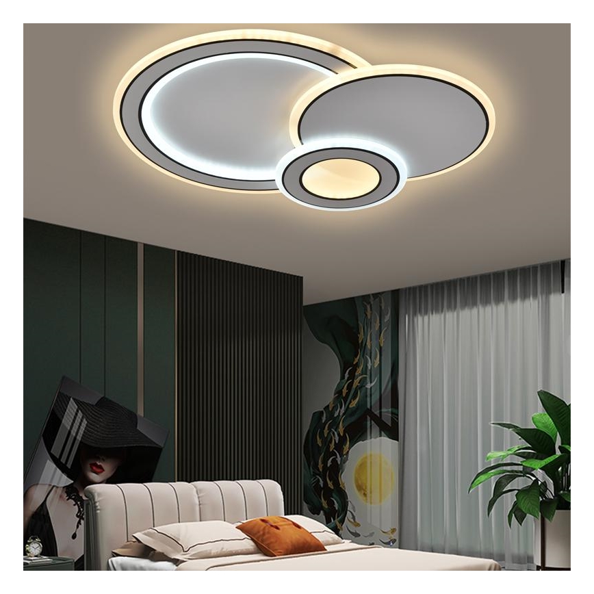 LED Dæmpbar loftlampe LED/40W/230V 3000-6500K + fjernbetjening