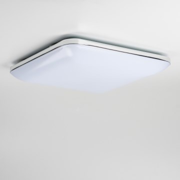 LED-dæmpbar loftlampe LED/42W/230V 3000-6500K 49x49 cm hvid + fjernbetjening