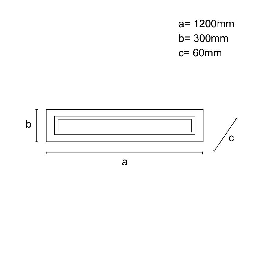 LED Dæmpbar loftlampe LED/55W/230V 3000-6500K + fjernbetjening
